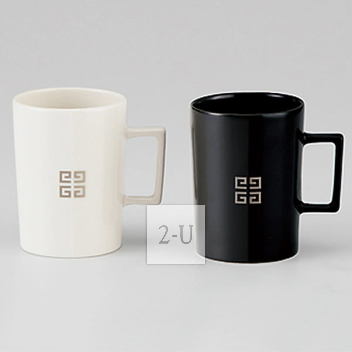 紀梵希 黑白經典 陶瓷杯子馬剋杯對杯