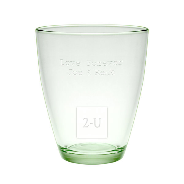 淡綠色意大利 Zeno 係列 Rock 水杯