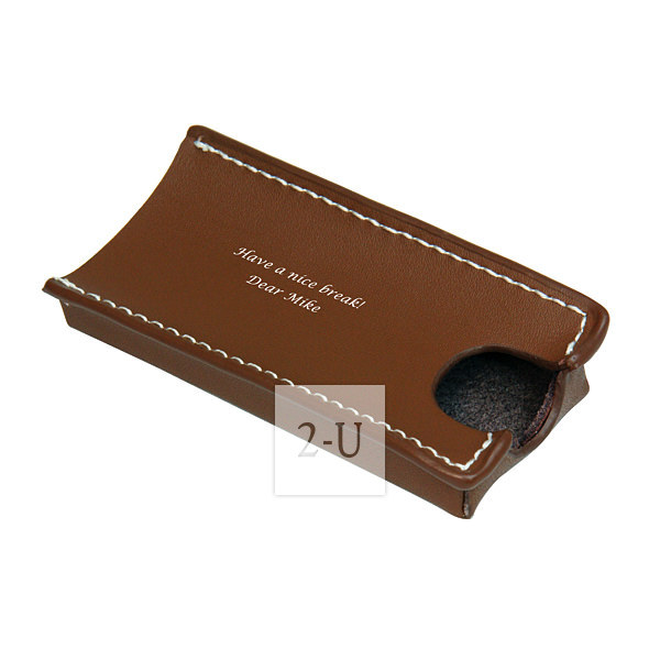 真皮 Frisk 糖盒 棕色