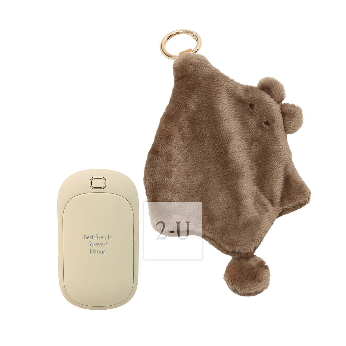 動物造型環保暖手寶 熊菲