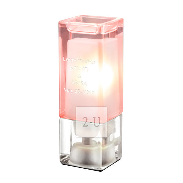 粉紅色冰柱香熏燈