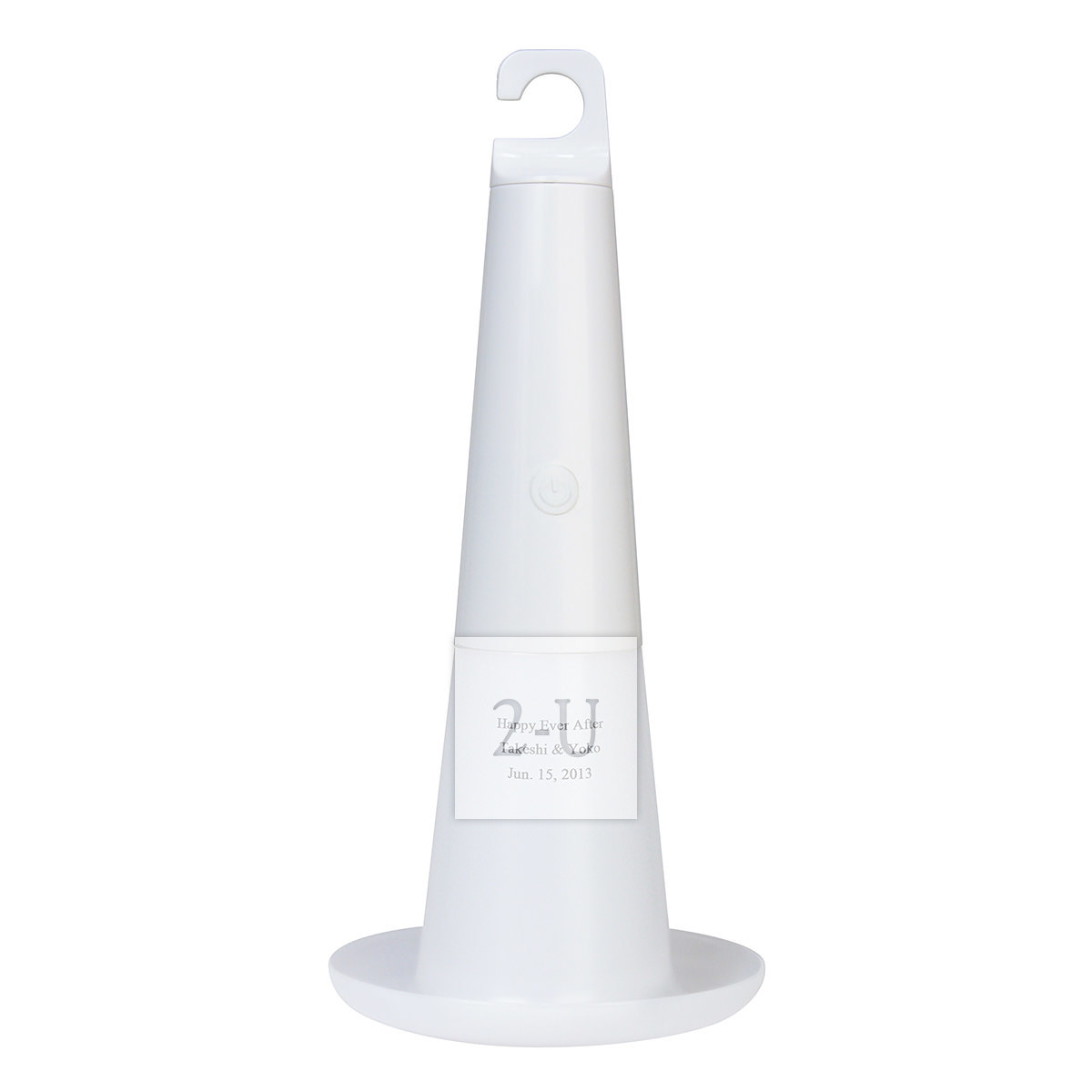 帶託槃三用 LED 燈防災應急手電筒 白色