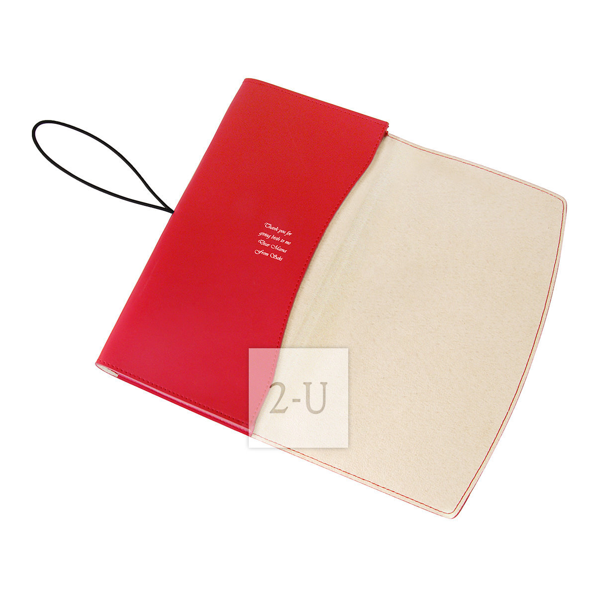 筆記本電腦 iPad 皮套 PC 液晶屏皮革保護套 10.1英吋 紅色