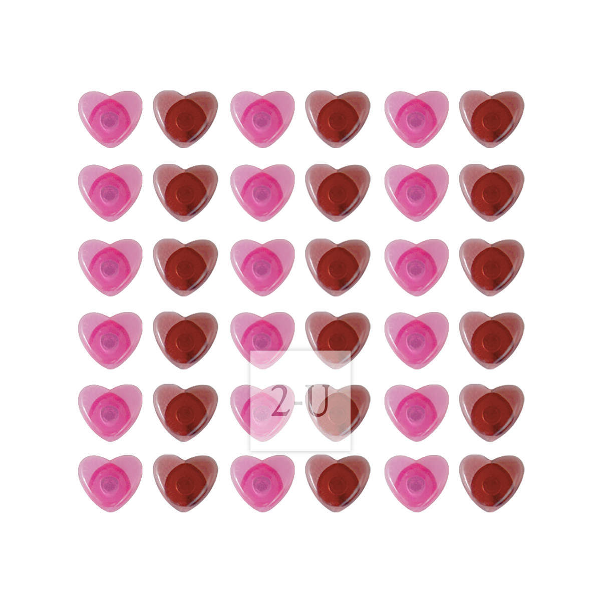 迷妳愛心磁鐵冰箱貼