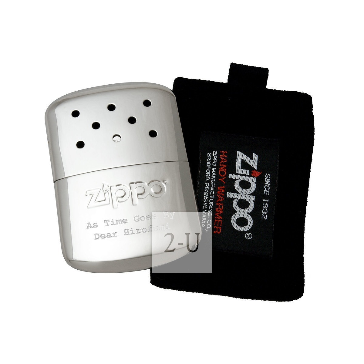 Zippo 芝寶牌白金懷爐