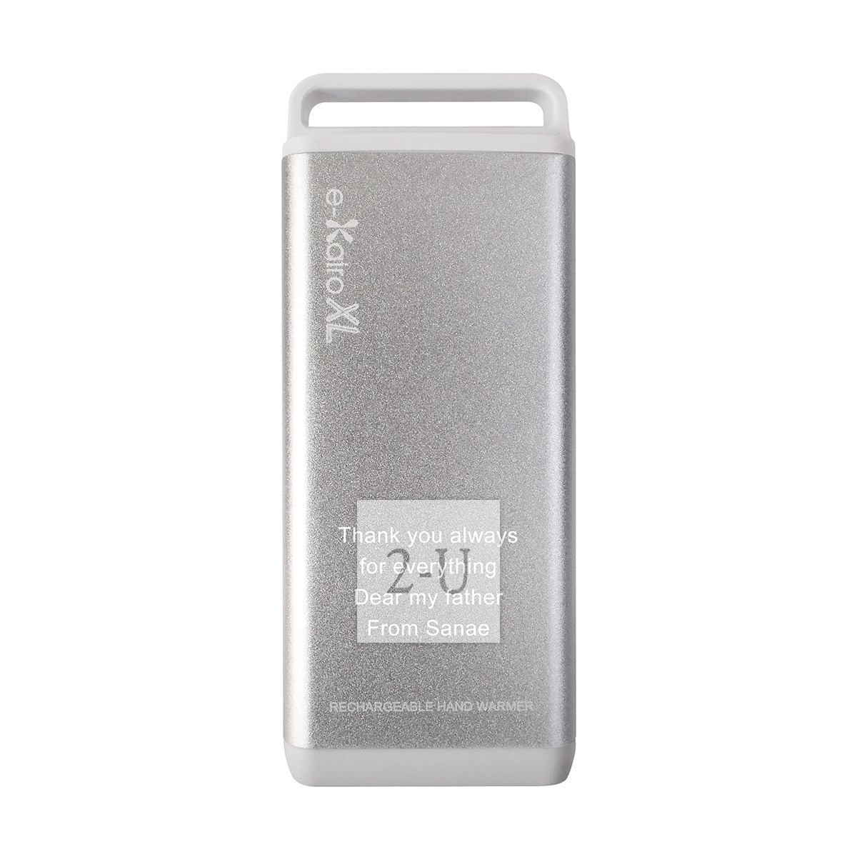 USB 迷妳生態懷爐手爐 銀色