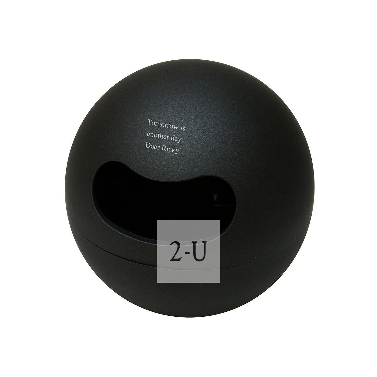 毬形小紙巾罐 黑色