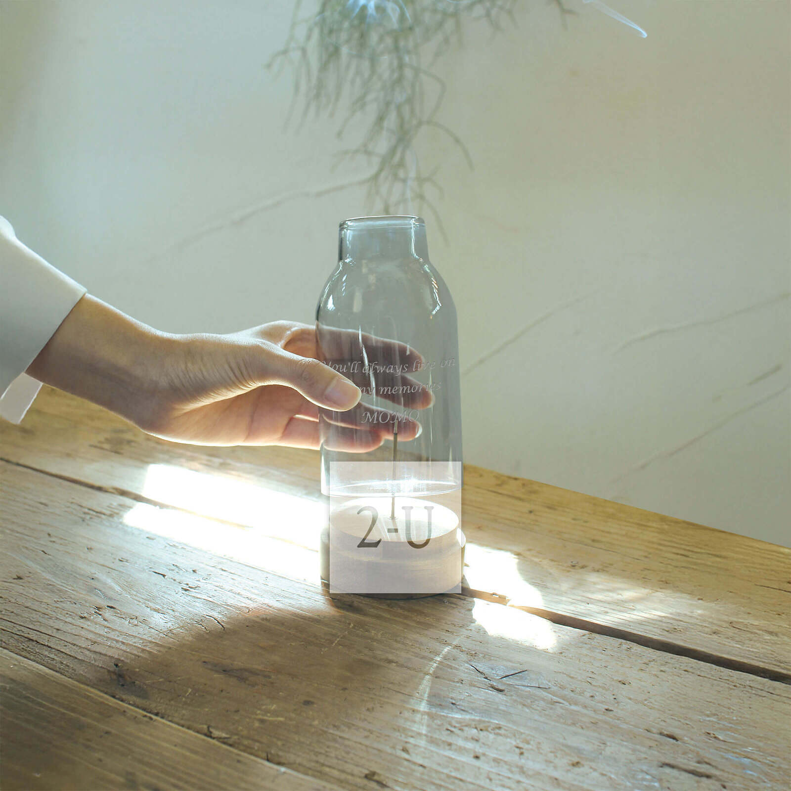 溫馨的香插，可防止香灰灑落