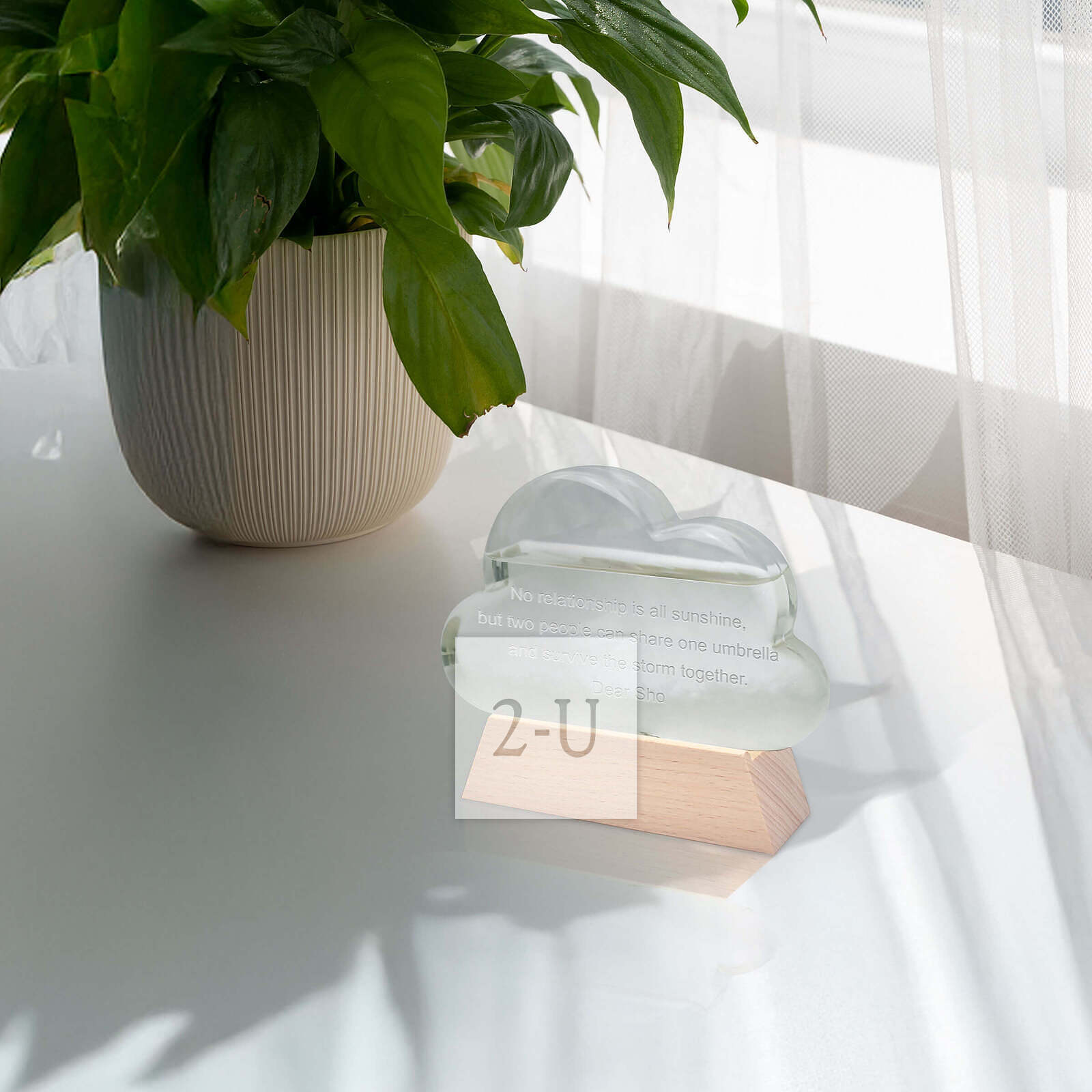 送他伽利略溫度計，獨特的室內風景