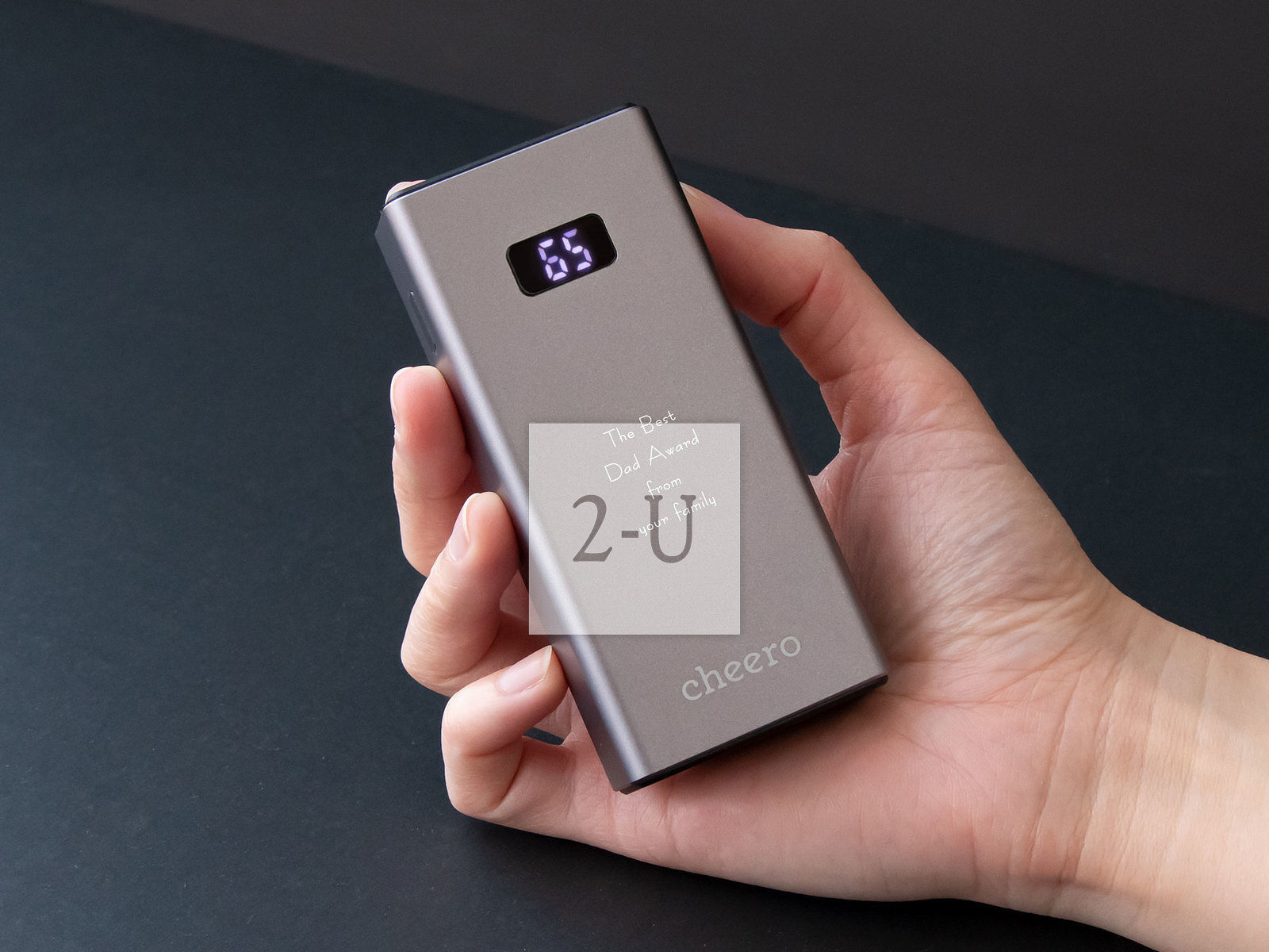 自帶安全感充電寶