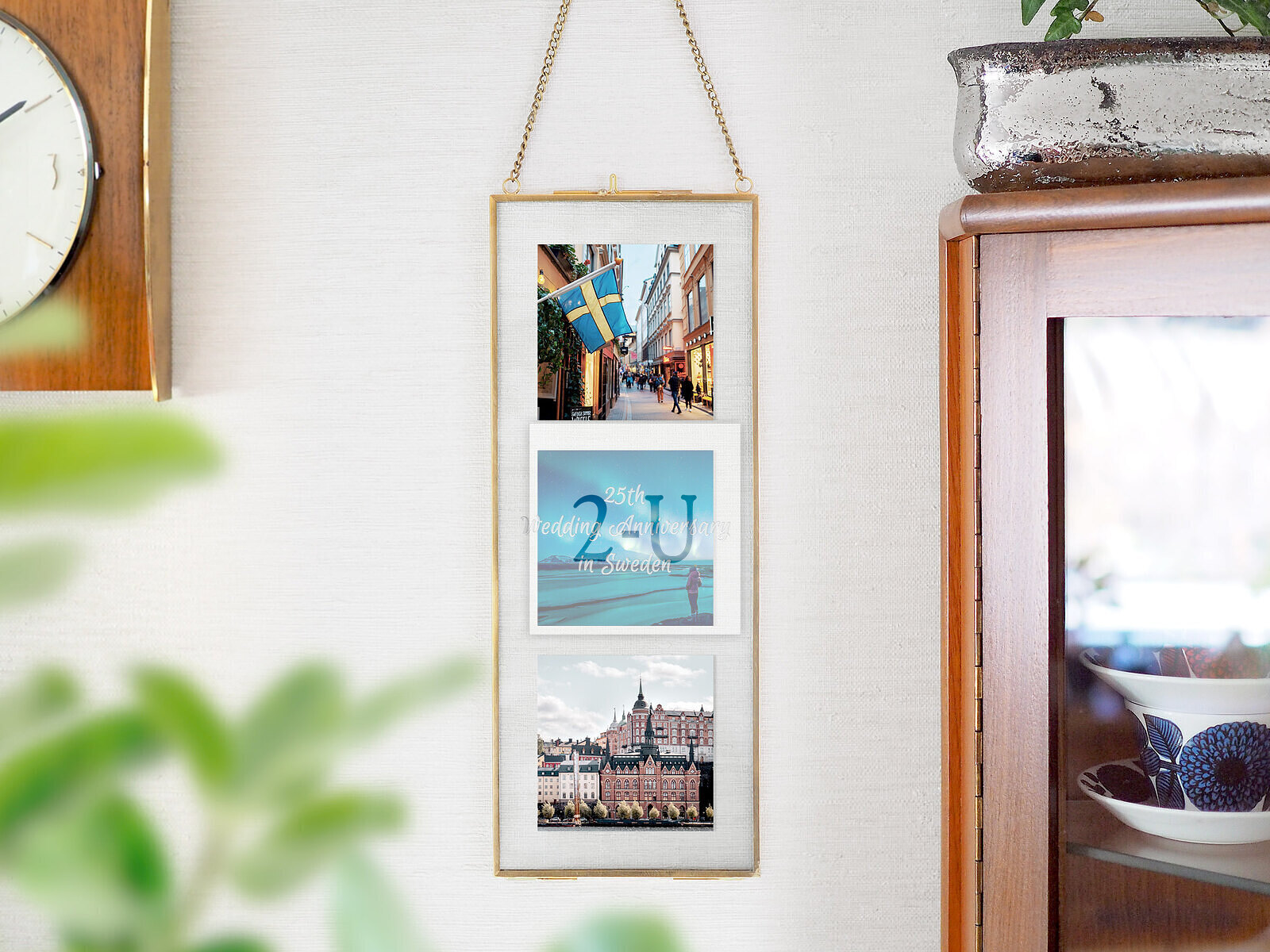 用承載兩人迴憶的照片，定製一份專屬相框禮