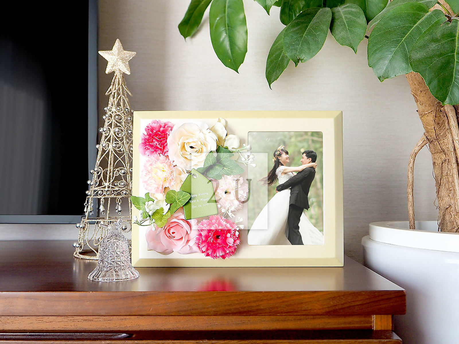 展示結婚紀唸照