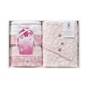 櫻花染 毛巾2件套裝