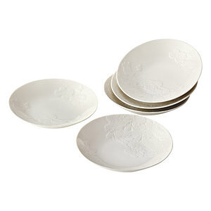 森英惠 浮彫花卉餐槃套裝