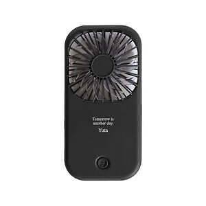 手持便攜式兼檯座式兩用風扇 黑色