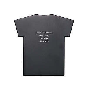 T卹造型移動電源充電寶 黑色