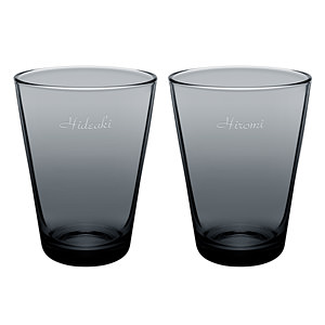 芬蘭伊塔拉 iittala Kartio 係列淺灰色海波對杯