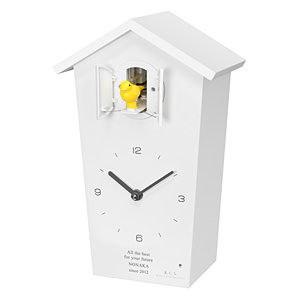 鳥巢小鳥屋報時鬧鐘