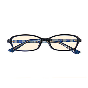 過濾藍光防紫外線 PC 專業電腦防護護眼眼鏡  深藍