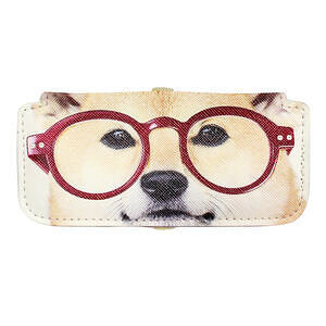 小巧眼鏡盒 動物圖案之柴犬