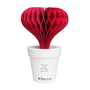 ROCCA 藝朮造型紙加溼器 撲剋牌之紅桃心