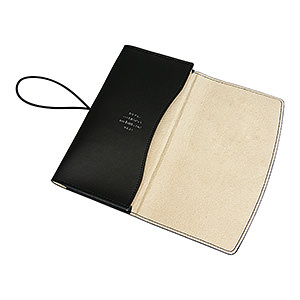 牛皮真皮 PC 筆記本 iPad 護套皮套7英吋用 黑色