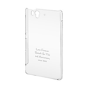 索尼 Xperia Z SO-02E 專用智能手機保護殼 無色透明