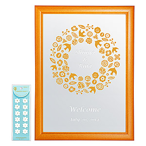 鏡面迎賓牌 Joynus B4 木質款