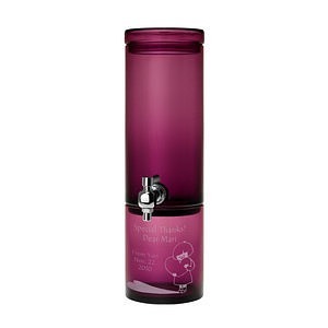 SUGAHARA 紫紅色雙層玻璃酒器 S