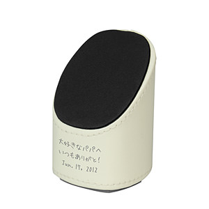 iPhone 檯手機座 白色