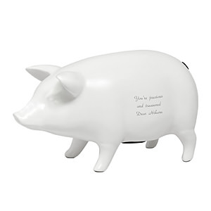 小豬揚聲器 白色