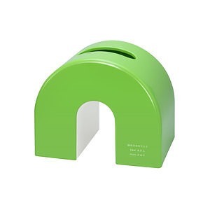 橋形紙巾盒 綠色
