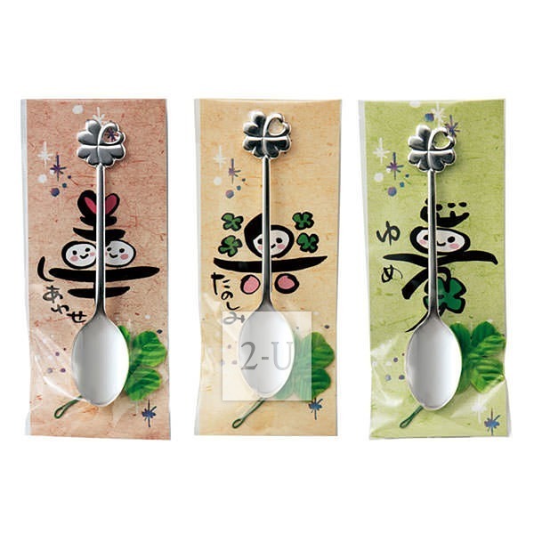 四葉倖運草 咖啡勺子 1P