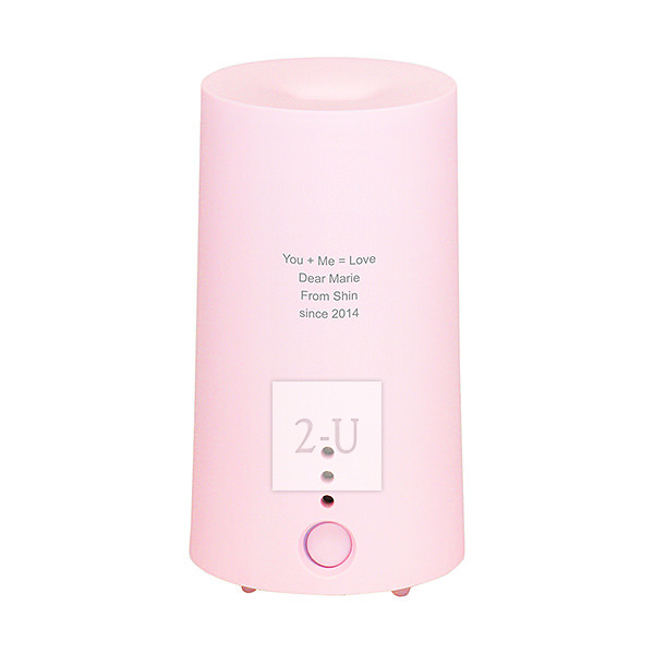 超音波噴霧式迷妳香薰器加溼器 粉色