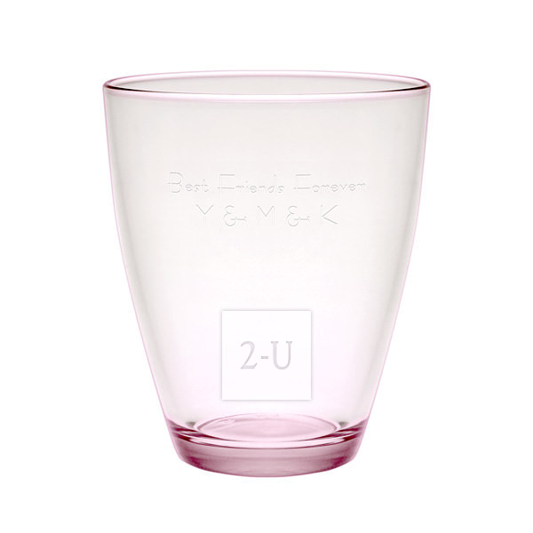 淡紫色意大利 Zeno 係列 Rock 水杯