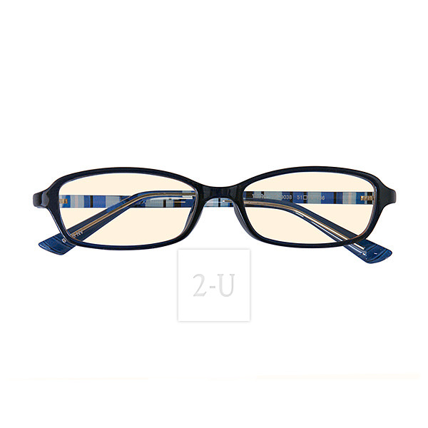 過濾藍光防紫外線 PC 專業電腦防護護眼眼鏡  深藍