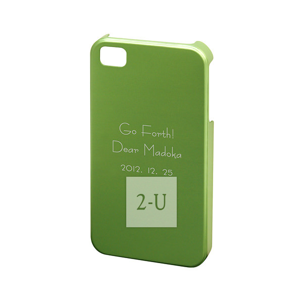 iPhone 4/4S 手機殼 diy 鋁機身外殼 綠色