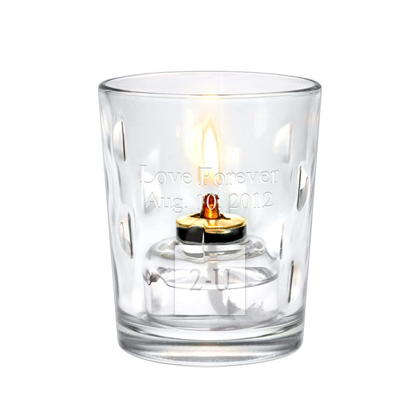 稜柱光束玻璃油燈