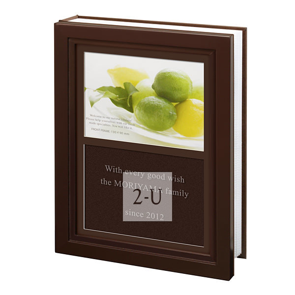 相冊影集 棕色 可收納160張照片