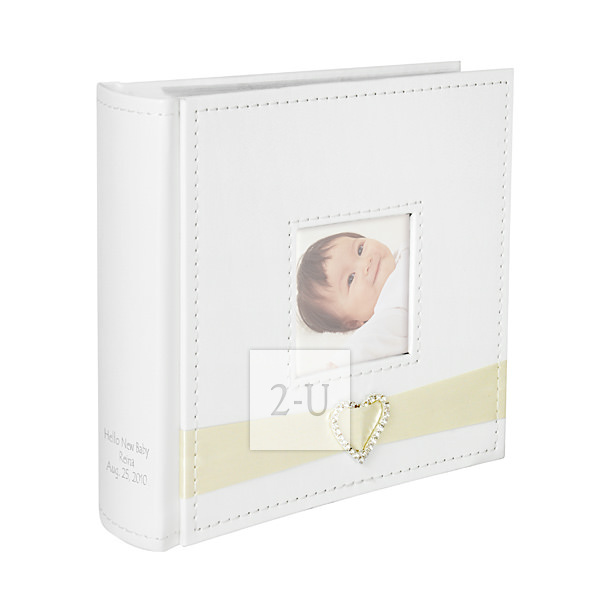 瓖心形萊茵水晶石相冊 S