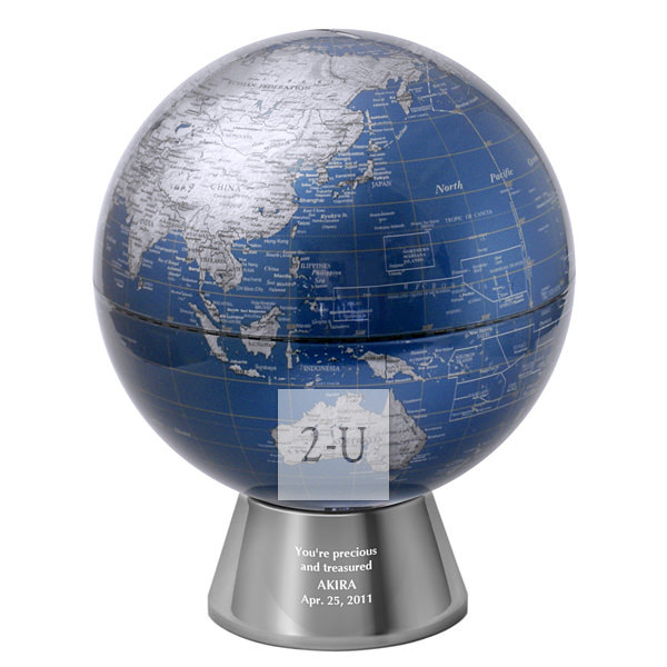 藍色地毬儀存錢罐 L