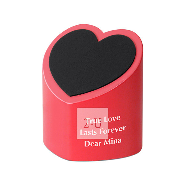 iPhone 檯手機座 心形