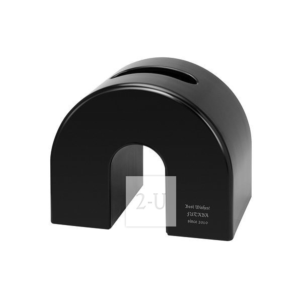 橋形紙巾盒 黑色